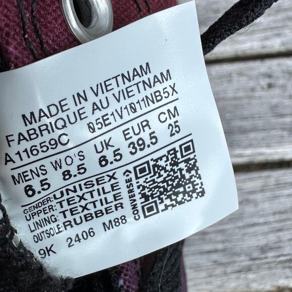 Converse x Transformers Chuck Taylor All Star High Mens Sz 6.5 Autobots A11659C - Picture 3 of 12